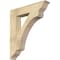 Ekena Millwork Legacy Traditional Rough Sawn Bracket, Douglas Fir, 6"W x 34"D x 38"H BKT06X34X38LEC01RDF - alternate 1